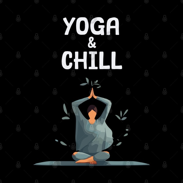 yoga and chill by Patterns-Hub