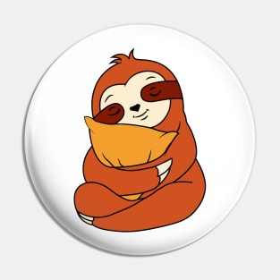 Lazy Sloth Pin