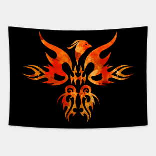 Fire Phoenix Bird Tapestry