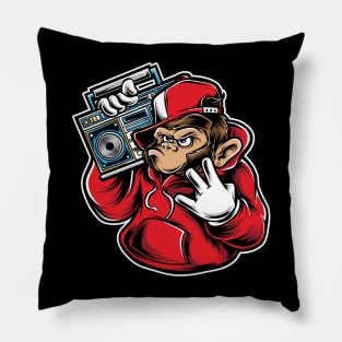 HIp Hop Monkey Pillow