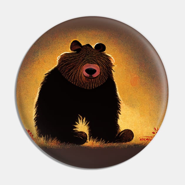 Cute little furry bear just sitting around. Pin by Liana Campbell