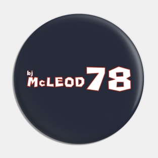 BJ McLeod '23 Pin