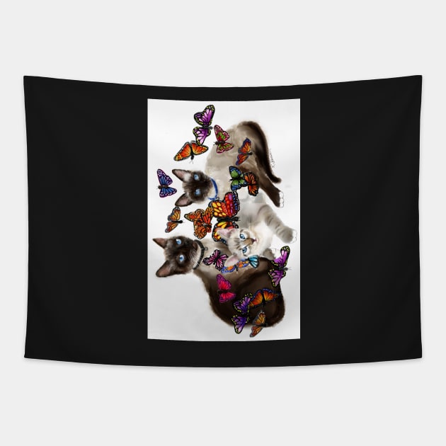 amigo vertical Tapestry by kschowe