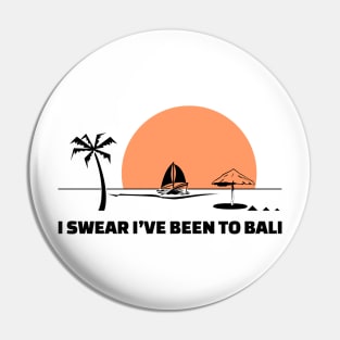 BALI TSHIRT Pin