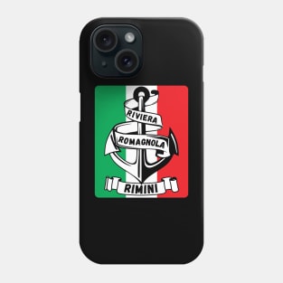 Riviera Romagnola Rimini Italy Flag Phone Case