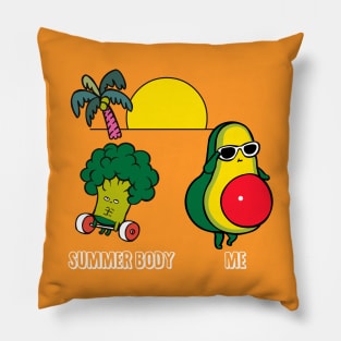 Avocado Summer Body Pillow