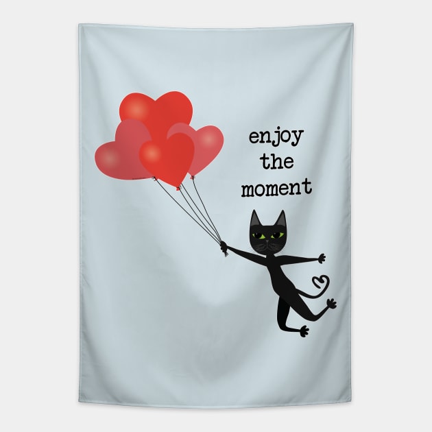 enjoy the moment Tapestry by uncutcreations