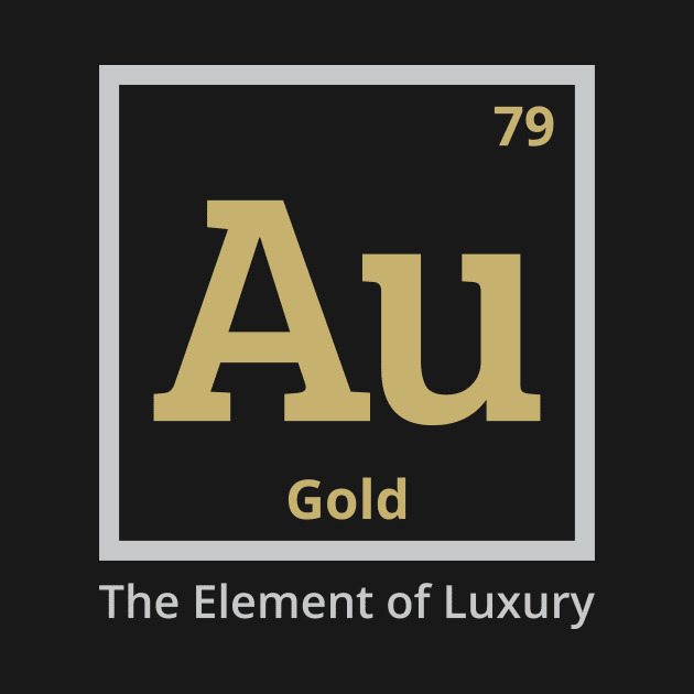 The Element of Luxury - Minimalistic Gold Design by Magicform