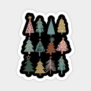 Christmas Tree Merry Christmas Matching Christmas Magnet