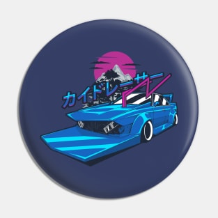 Blue Kaido Racer Bosuzoku Pin