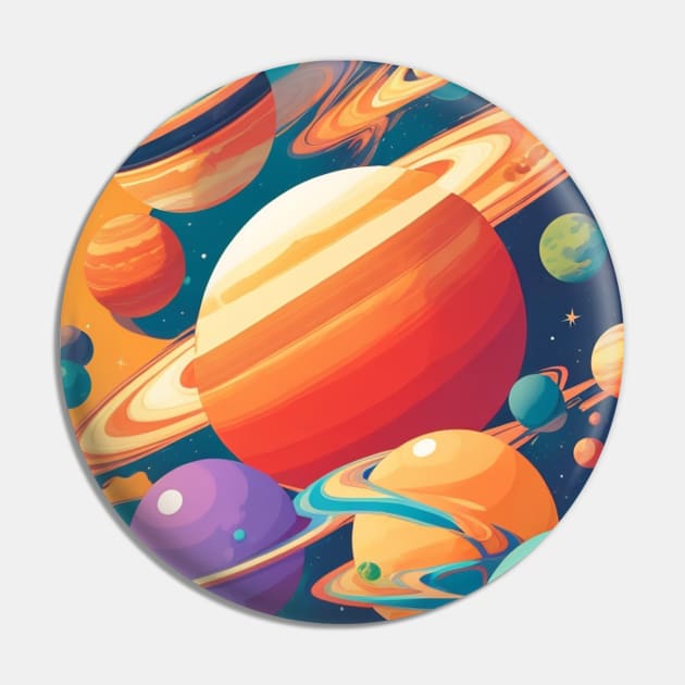 Celestial Odyssey - Embark on a Journey Among the Planets Pin by Moulezitouna