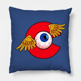 flying eye Colorado C Pillow