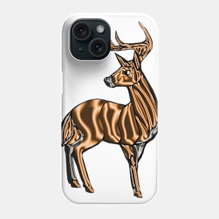 Deer bronze Phone Case