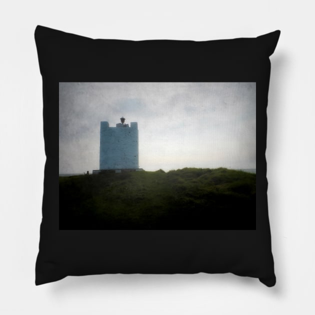 The Tower at Whithorn Pillow by rosedew