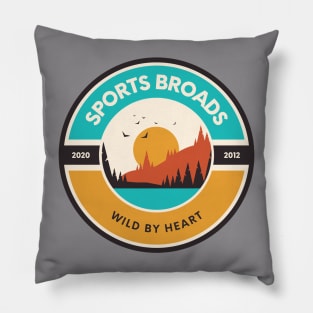 Sports Broads - Wild By Heart Pillow