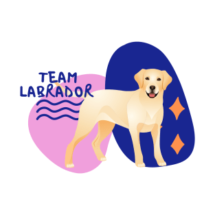 Team Labrador, dog lovers, Labrador lovers T-Shirt