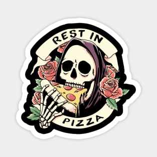 Rest in Pizza Magnet