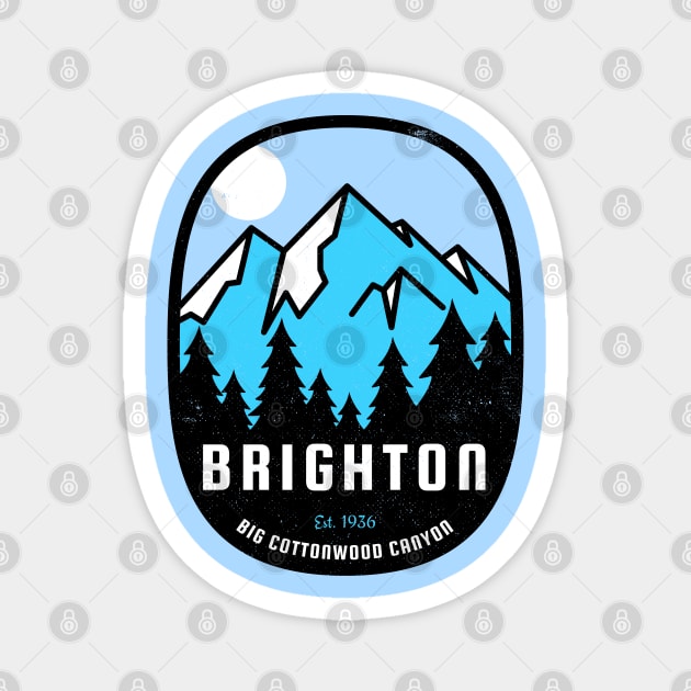 Ski Brighton Magnet by LocalZonly