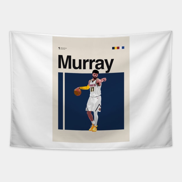 Jamal Murray Tapestry by chastihughes