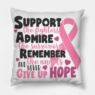 breast cancer Pillow