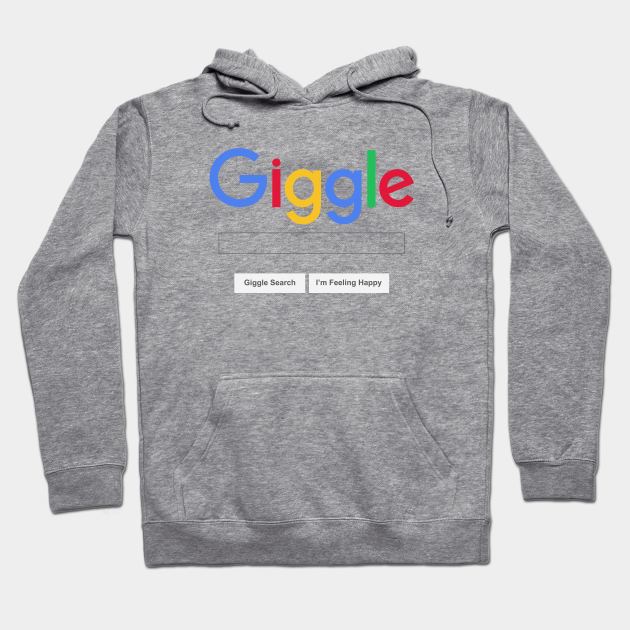 Giggle Typography Hoodie Teepublic