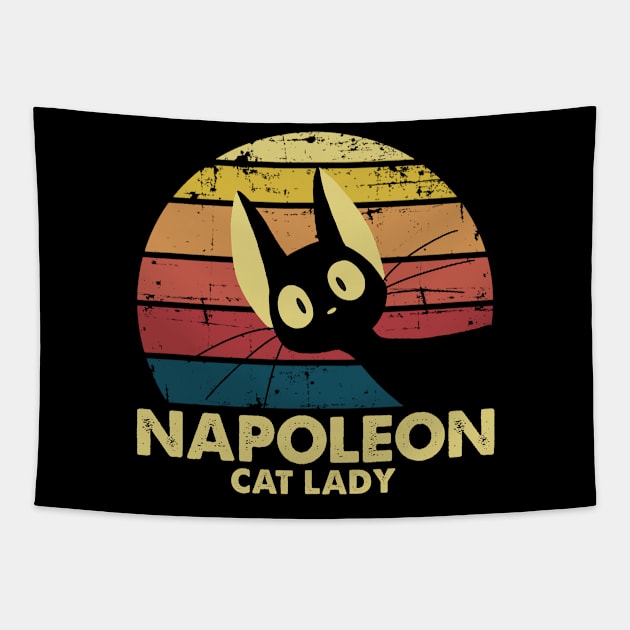 Napoleon cat mom. Perfect present for mom mother dad father friend him or her Tapestry by SerenityByAlex