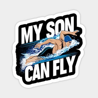 my son can fly Magnet