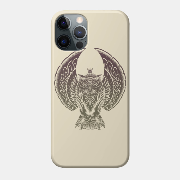 Owl Wings - Owl - Phone Case