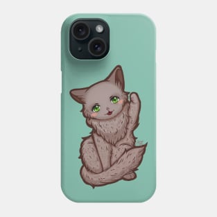 Kitty Final Boss Illustration Phone Case