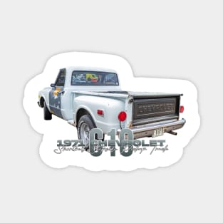 1971 Chevrolet C10 Shortbed Stepside Pickup Truck Magnet