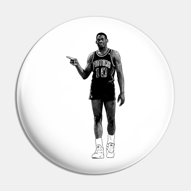 Dennis Rodman Pistons Pin by Puaststrol