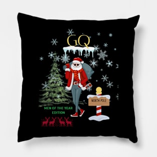 Gq santa Pillow