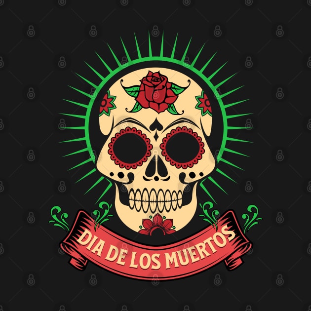 Dia de los Muertos Day of the Dead by Scar