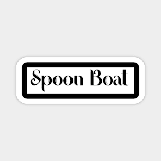 Spoon Boat Magnet