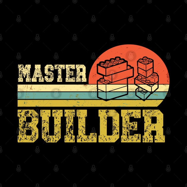 Birthday Master Brick Block Builder by BOOBYART