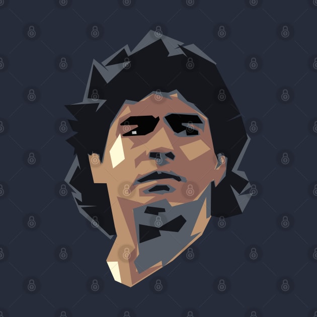 Diego Maradona by AlfinStudio