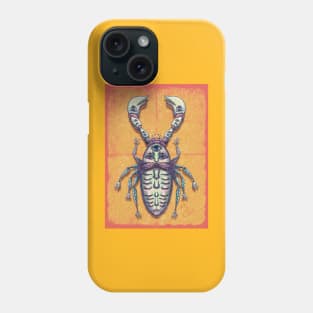 Surreal Insects - moustache Phone Case