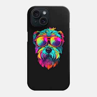 Colorful Soft-Coated Wheaten Terrier Phone Case