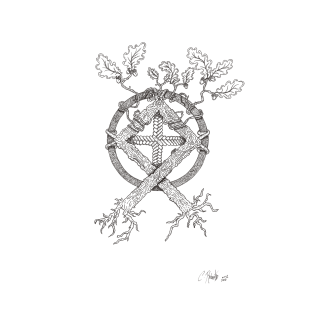 Руна одал эскиз тату