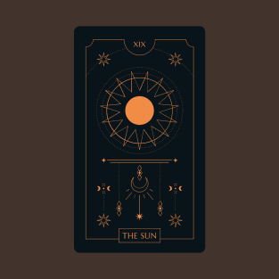 The Sun Tarot Card T-Shirt