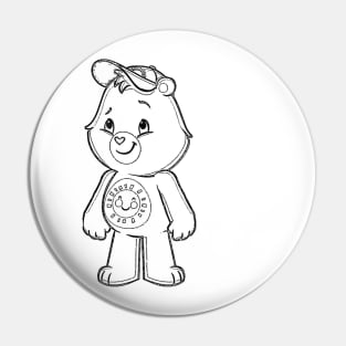 caring handsome bear Pin