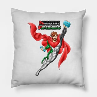 PALESTINE SUPER HERO Pillow