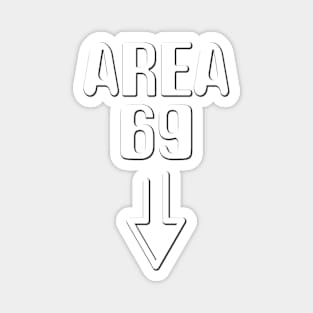 UFO Area 51 funny Magnet