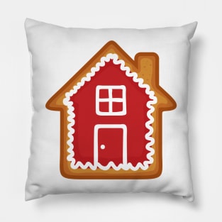 Christmas Ginger House Cookie Pillow