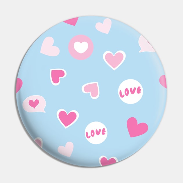 Love Valentines hearts in blue background ,brafdesign Pin by Brafdesign