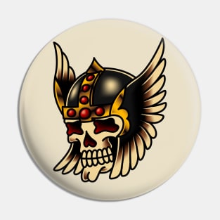 Viking Skull Pin