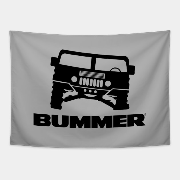 Bummer Funny Epic Fail Car Military Vehicle Logo Parody Gift For Car Lovers Tapestry by BoggsNicolas