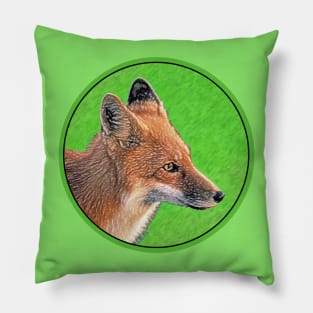Red Fox Pillow