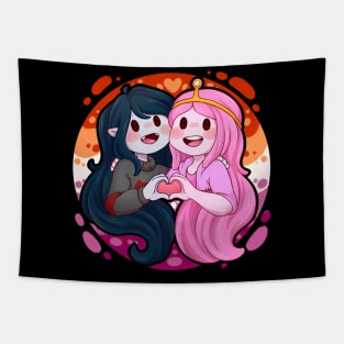 Marceline & Bubblegum Tapestry