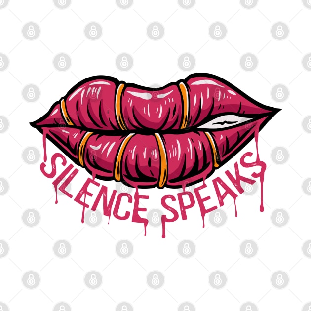 Silence Speaks by Mako Design 